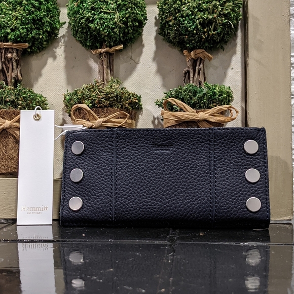 Hammitt Handbags - 💙SOLD💙NWT Hammitt North French Navy wallet